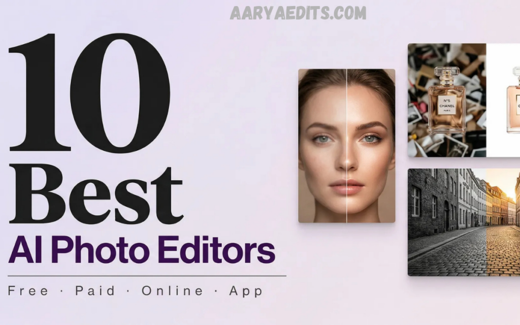 Top 10 Free AI Photo Editors for Beginners