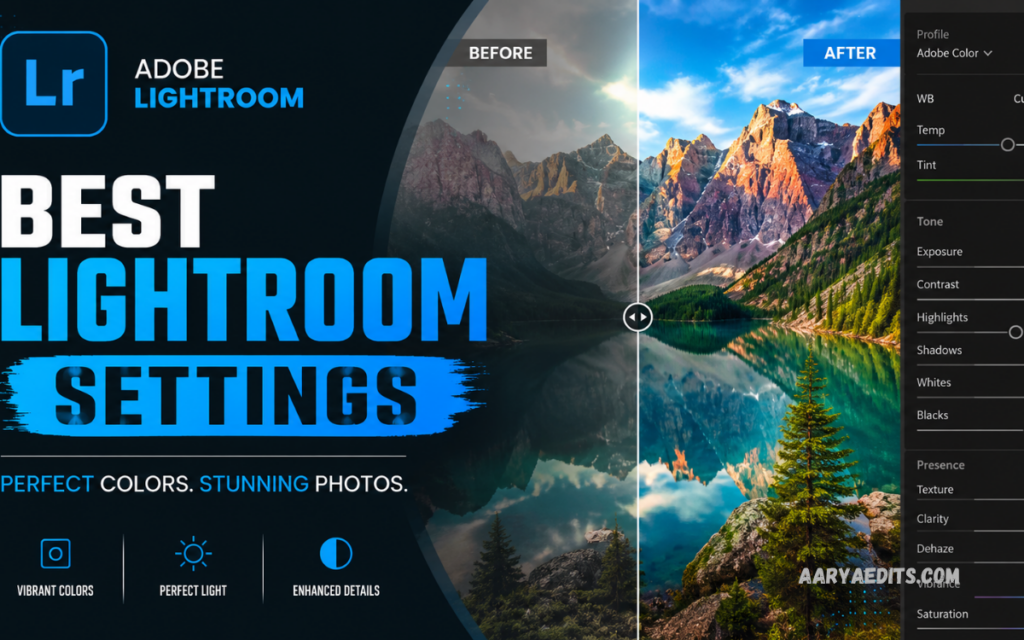 Best Lightroom Settings