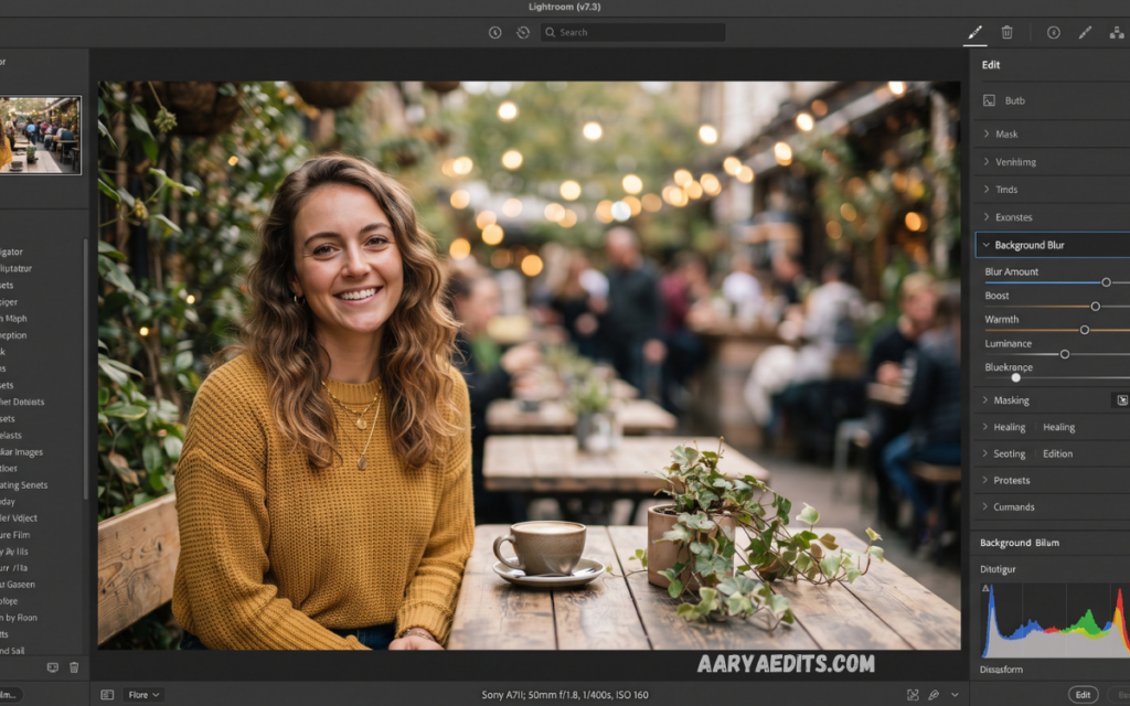 Lightroom Background Blur