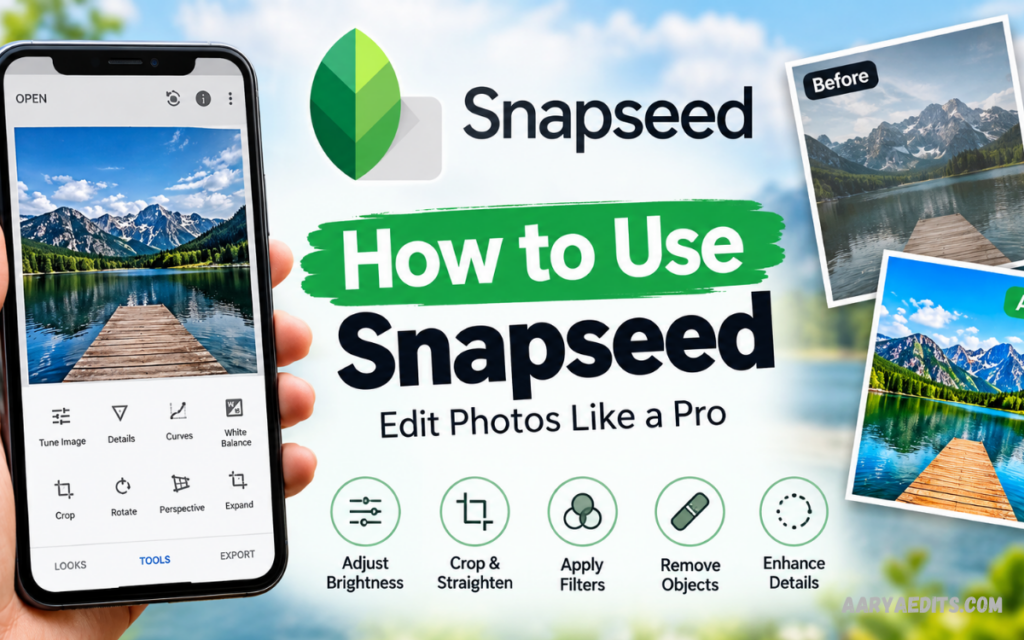 How to Use Snapseed