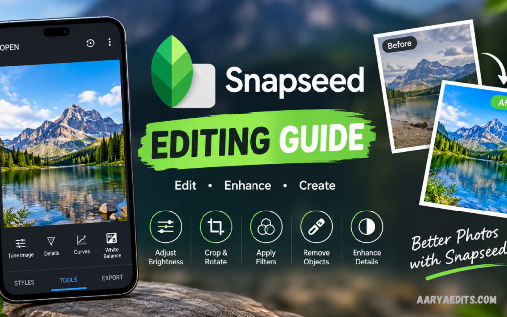 Snapseed Editing Guide