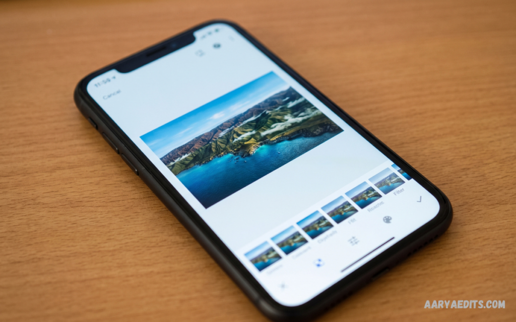 Snapseed Editing App
